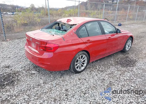 2016 BMW 320I xDrive z USA, uszkodzony, nr VIN WBA8A3C51GK689177